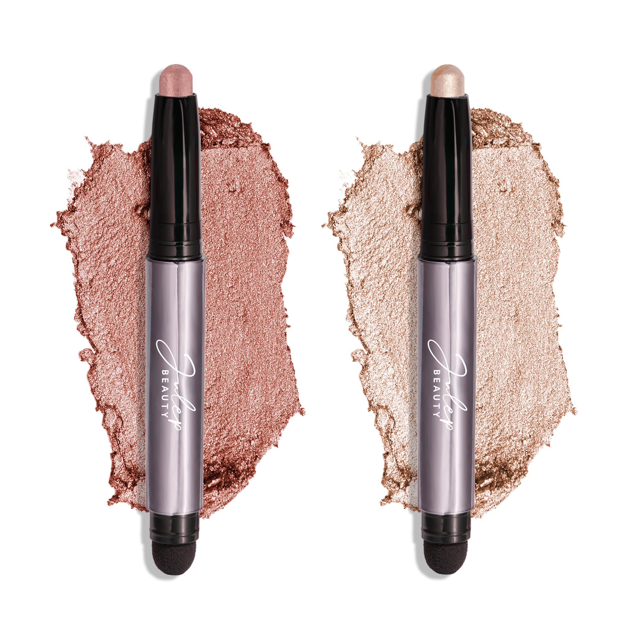Julep Eyeshadow 101 Perla Brillo Stick: sombra duradera para párpados luminosos.