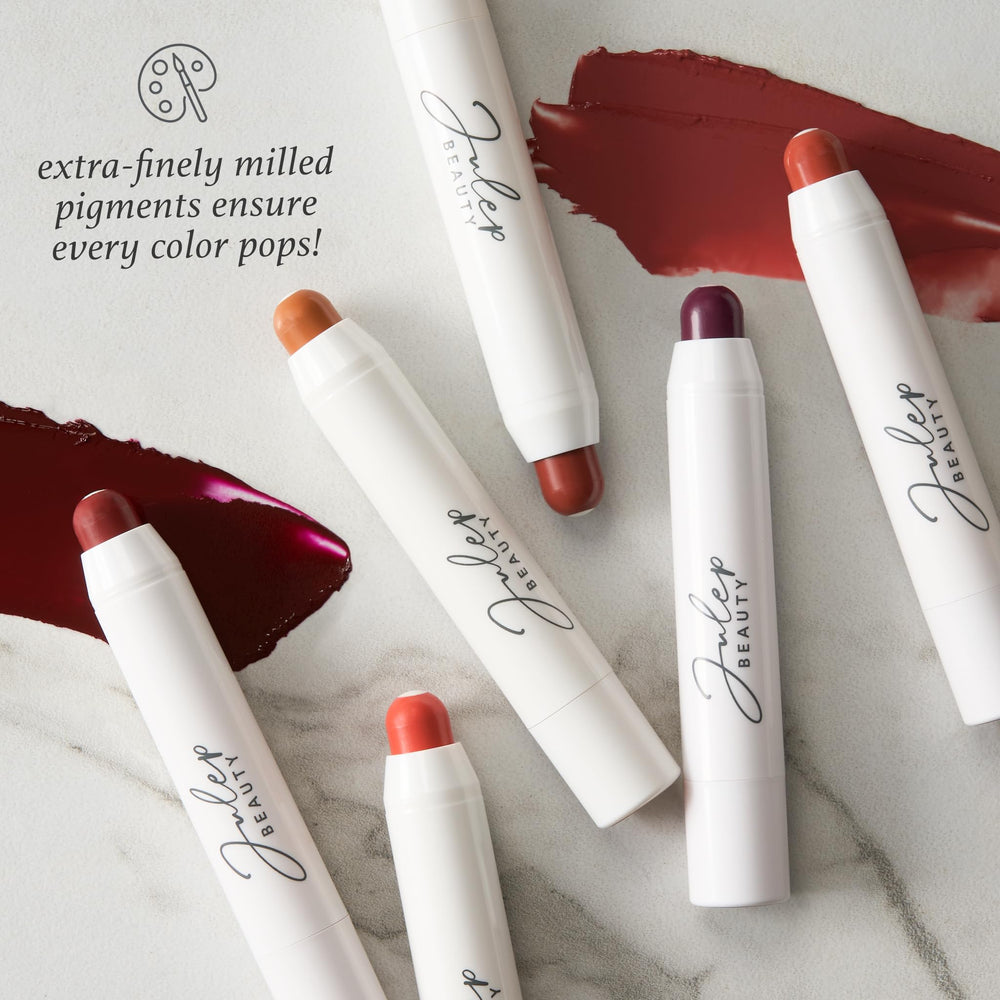 Núcleo de vitamina E en It’s Balm Tint Brandy Wine para cuidado antioxidante.