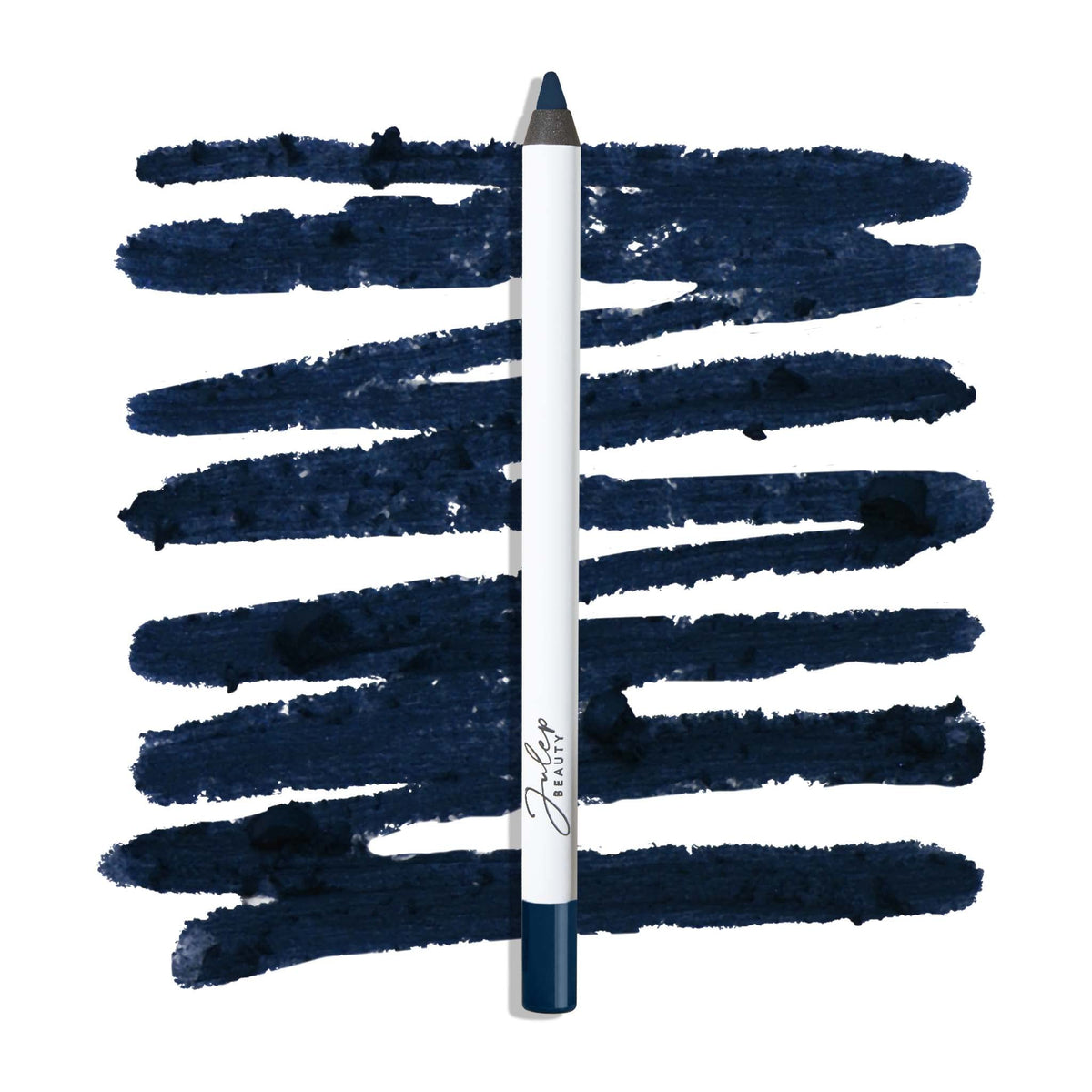 Delineador gel Julep azul marino humo para delineado preciso.