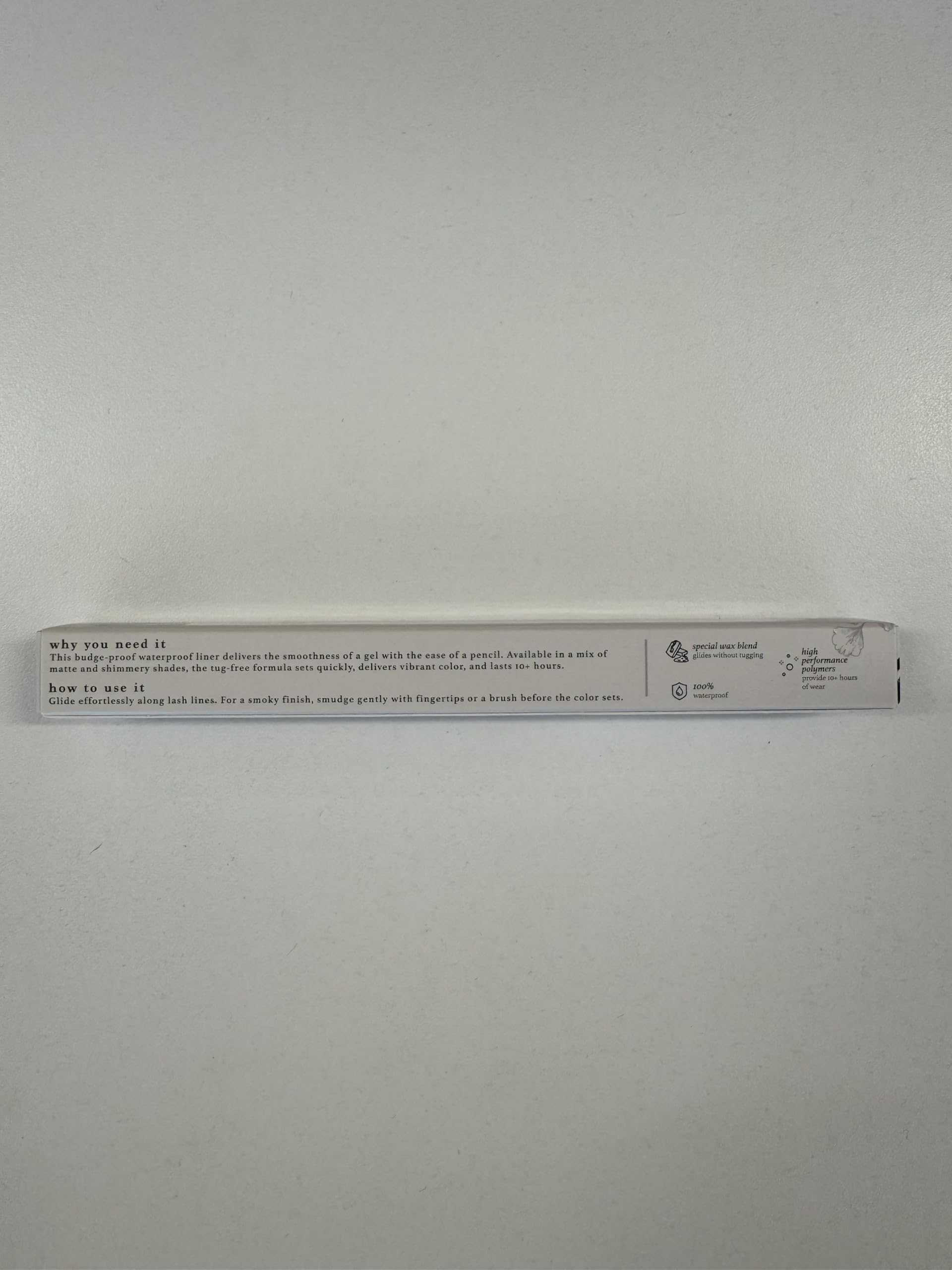 Delineador Julep When Pencil Met Gel, definición precisa en cada pasada.