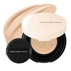 Jung Saem Mool Mini Skin Nuder Cushion 19N: acabado radiante y tono natural para uso diario