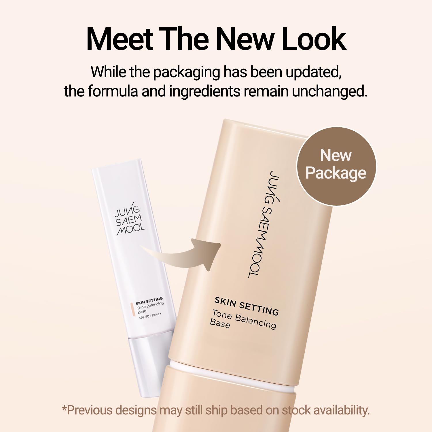Jung Saem Mool mejora la fijación del maquillaje para un acabado impecable.