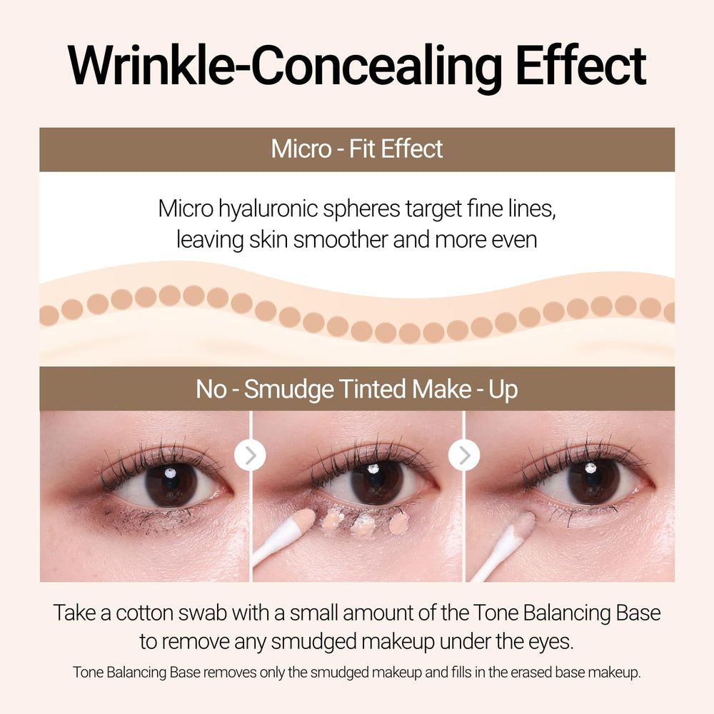 Jung Saem Mool Skin Setting Tone Balancing Base logra piel natural y tono equilibrado.