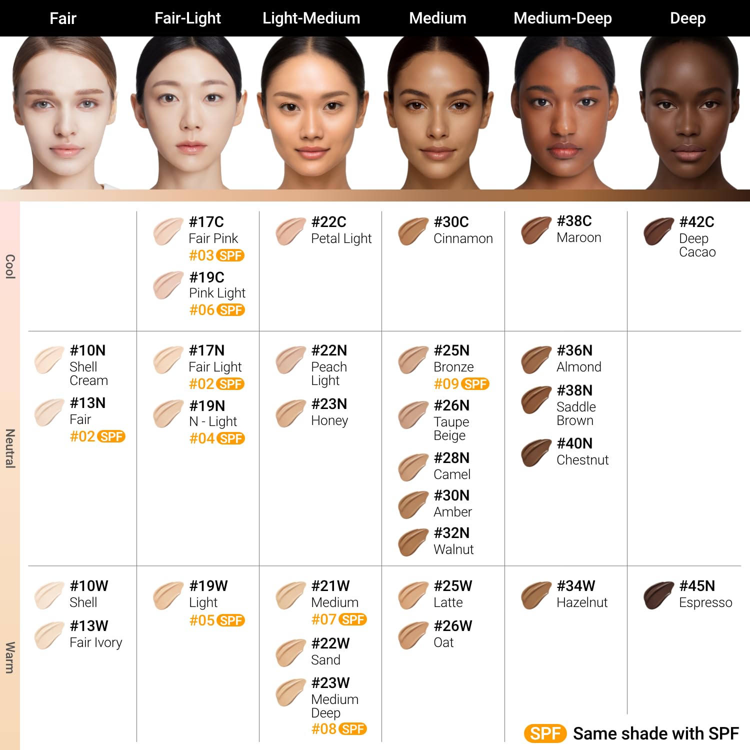 Finish radiant et éclat lumineux with Jung Saem Mool cushion.