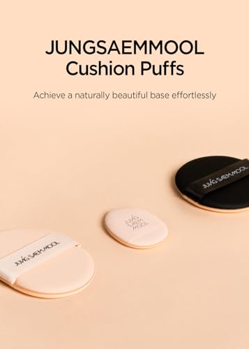 JUNG SAEM MOOL Cushion Puff detalle-textura para difuminar de forma uniforme.