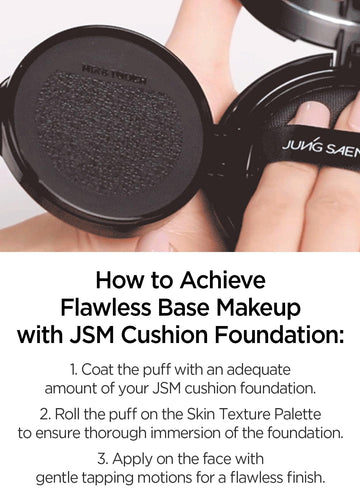 JUNG SAEM MOOL Cushion Puff empaque compacto para viaje.