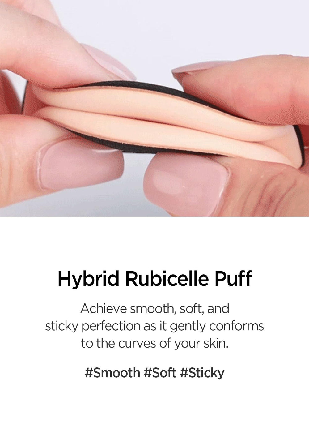 JUNG SAEM MOOL Cushion Puff retoques diarios con acabado ligero.