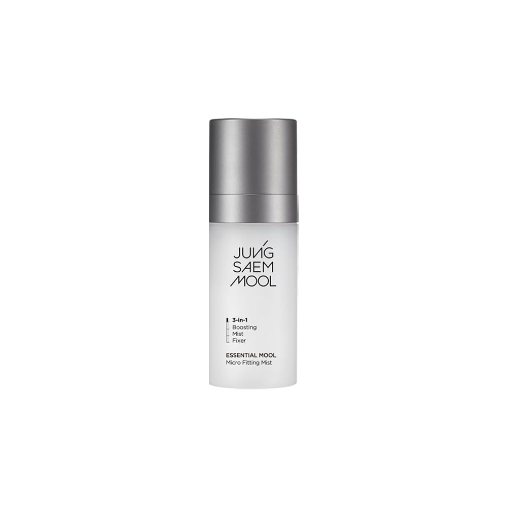 Jung Saem Mool Essential Mool Micro Fitting Mist bottle for on-the-go makeup setting.