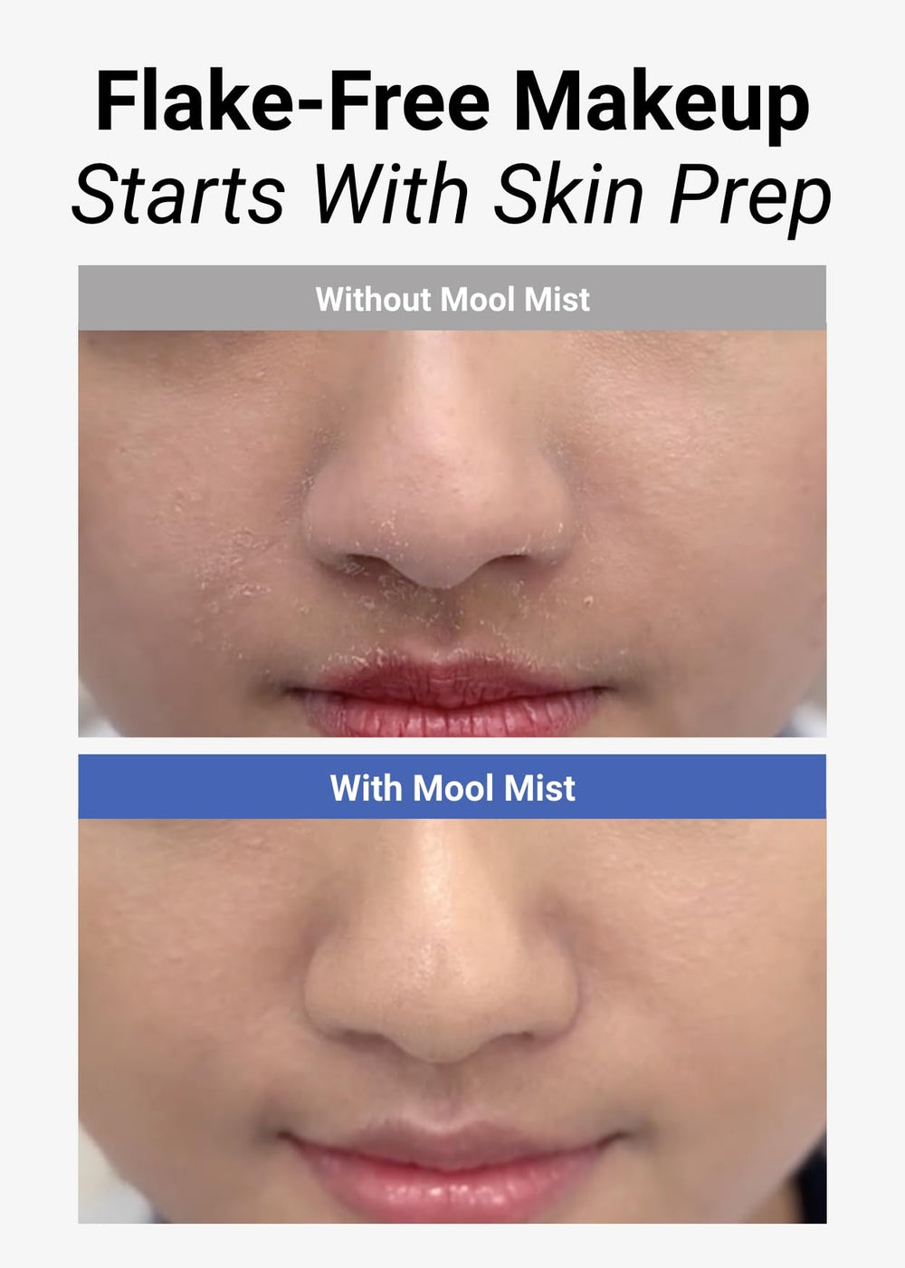 Fine mist from Jung Saem Mool enhances makeup adhesion and reduces dryness.