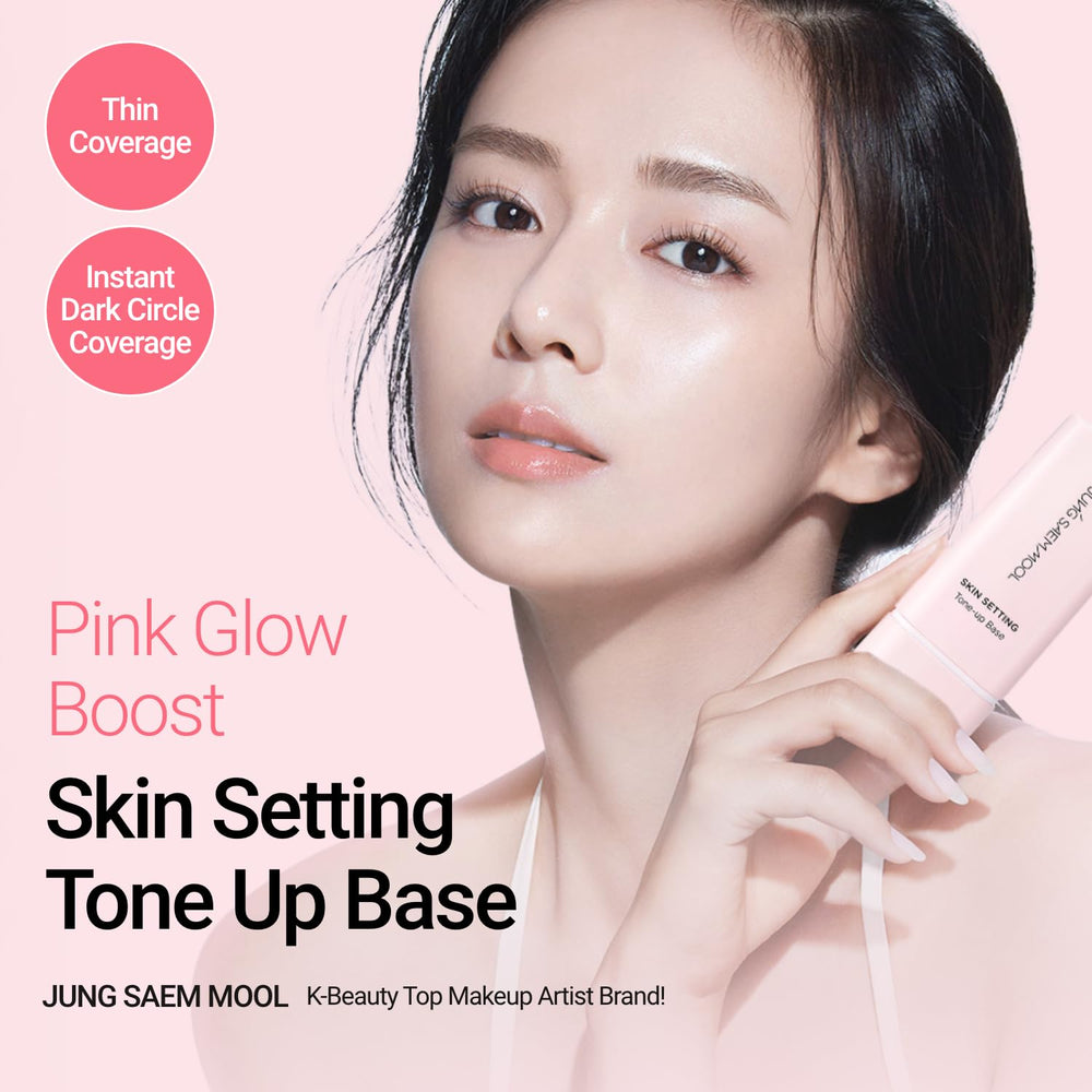 Primer hidratante rosa con efecto iluminador suave
