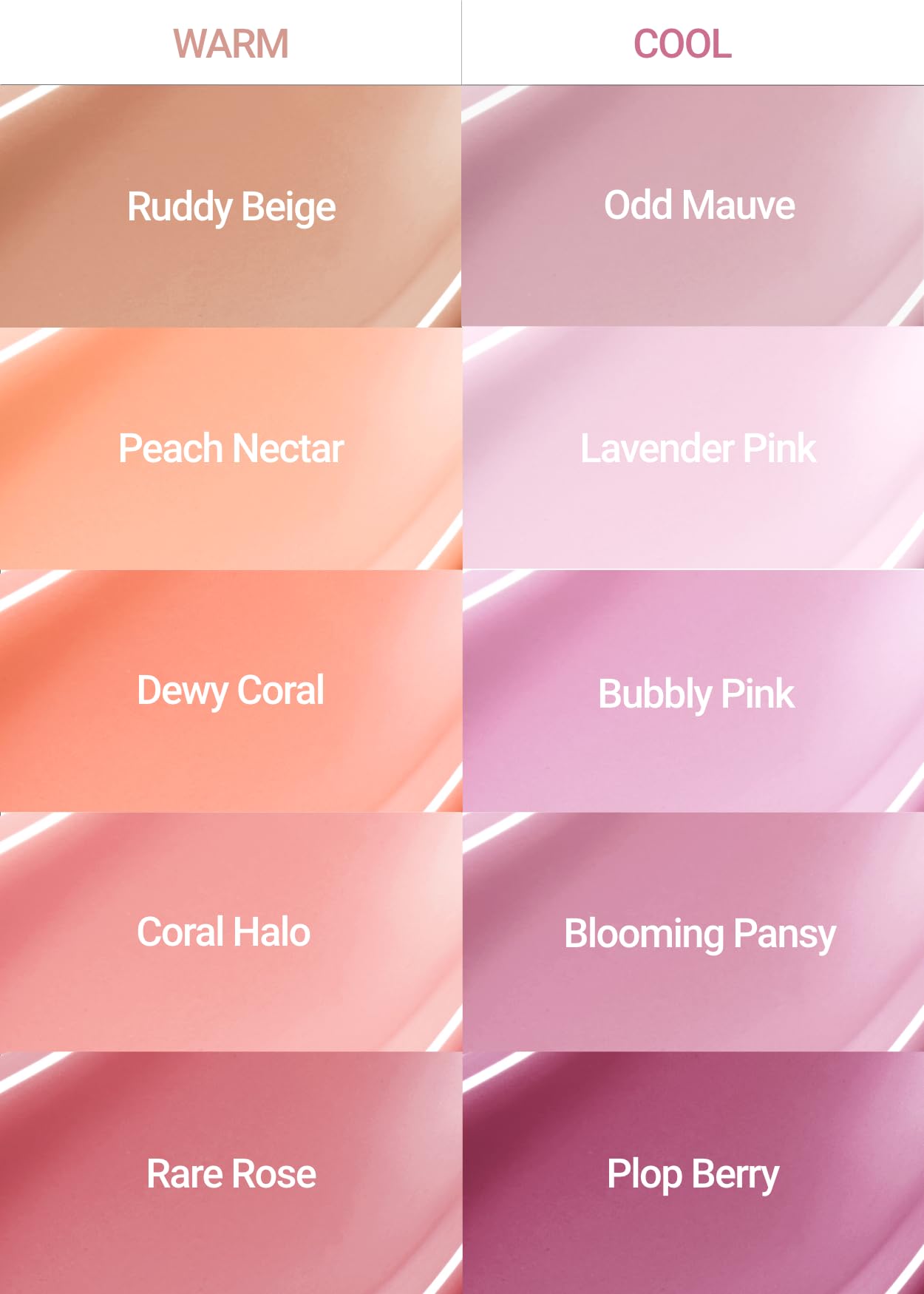 JUNGSAEMMOOL Artist Cushion Blush Plop Berry color punch on warm skin tone