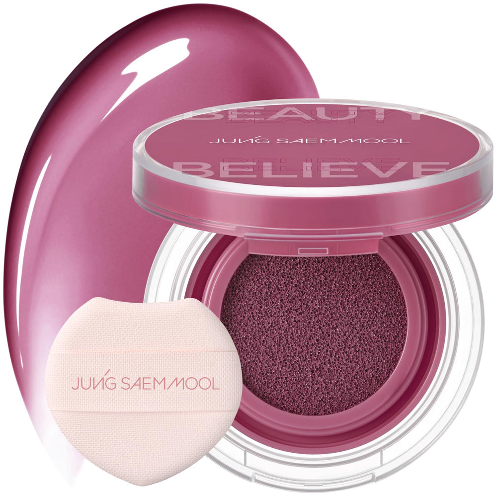 JUNGSAEMMOOL Artist Cushion Blush Plop Berry compact close-up showing berry-rose flush