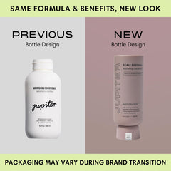 Jupiter après-shampooing nourrissant, texture crème, soin intensif facilitant le démêlage.