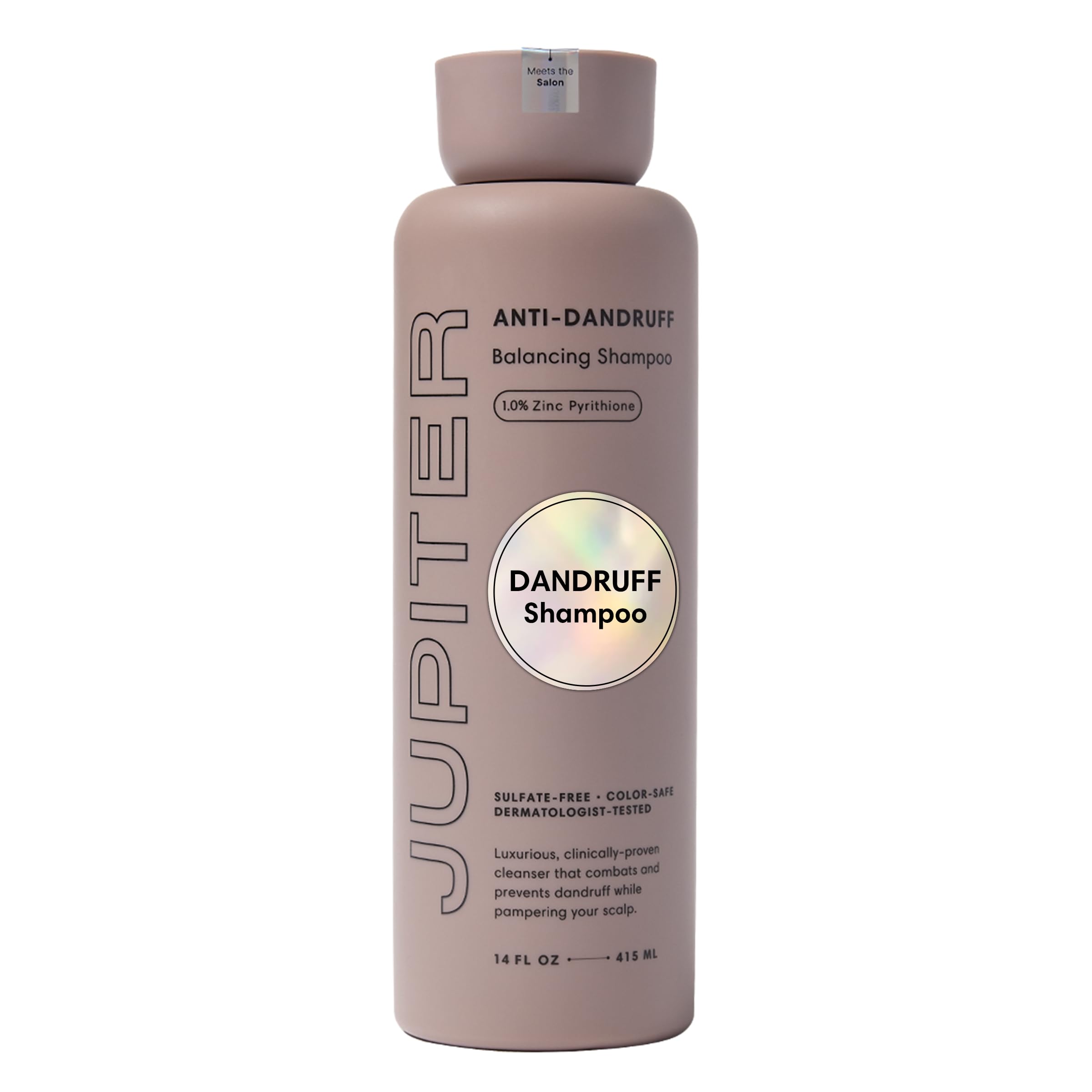 Shampoing Jupiter Anti-Pelliculaire – bouteille élégante favorisant un cuir chevelu sain