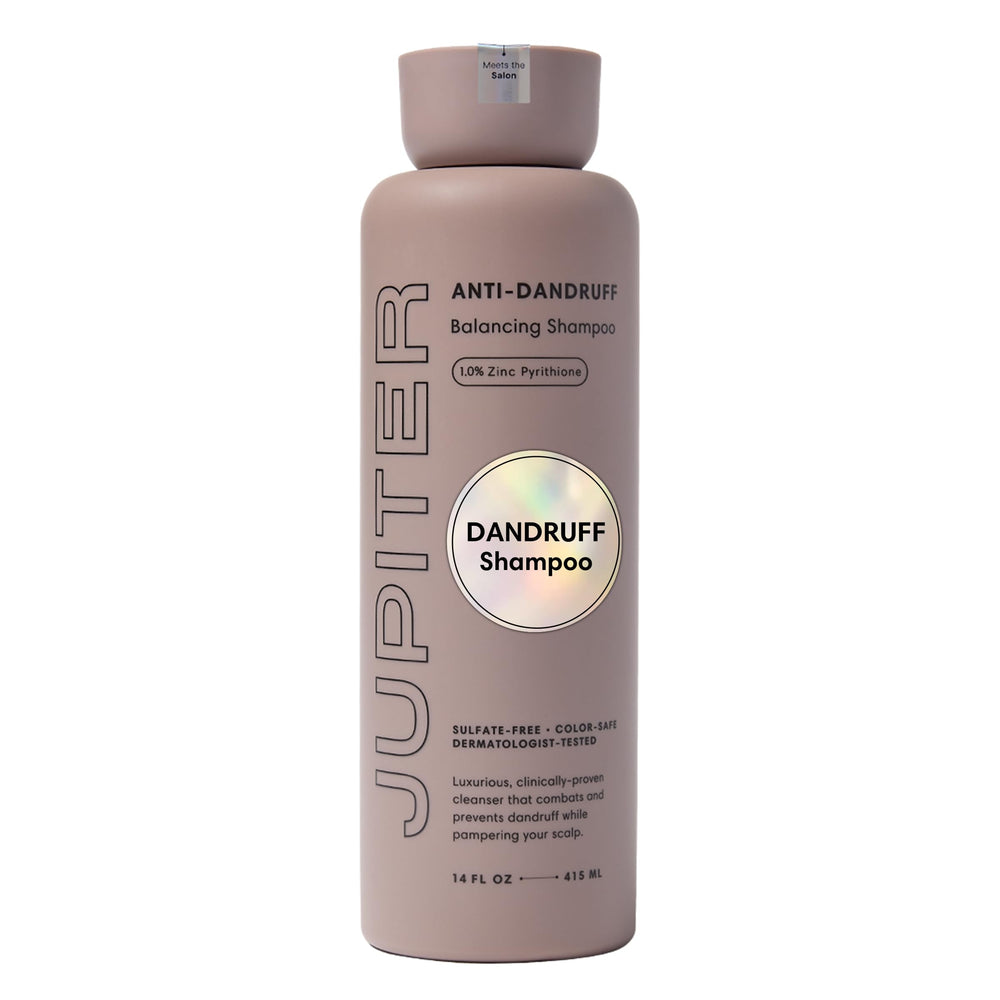 Shampoing Jupiter Anti-Pelliculaire – bouteille élégante favorisant un cuir chevelu sain