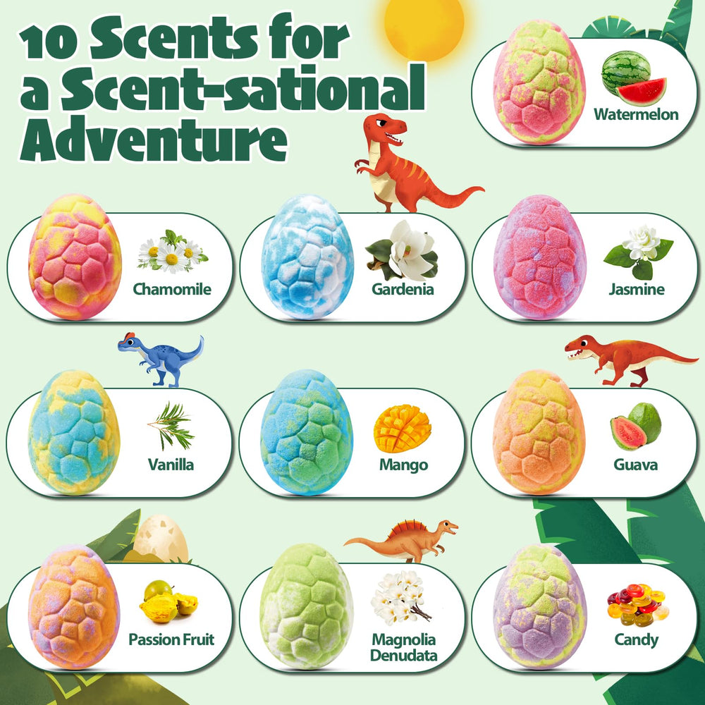 Jurafizz regalo-dino-ninos: regalo ideal para amantes de dinosaurios y fiestas.