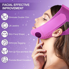 JUSRON V-Line Mask uso diario mejora contornos faciales durante tareas diarias