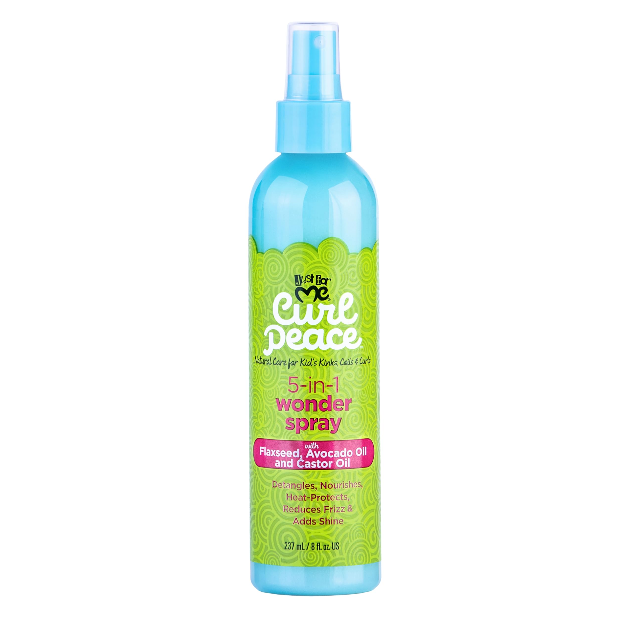 Just For Me Curl Peace bruma para rizos suave y definido para uso diario.