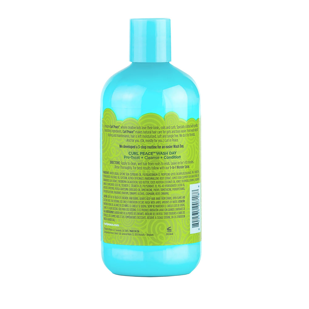 Just For Me Curl Peace, ingredientes hidratantes, suavizan rizos y ayudan a manejar el cabello rizado.