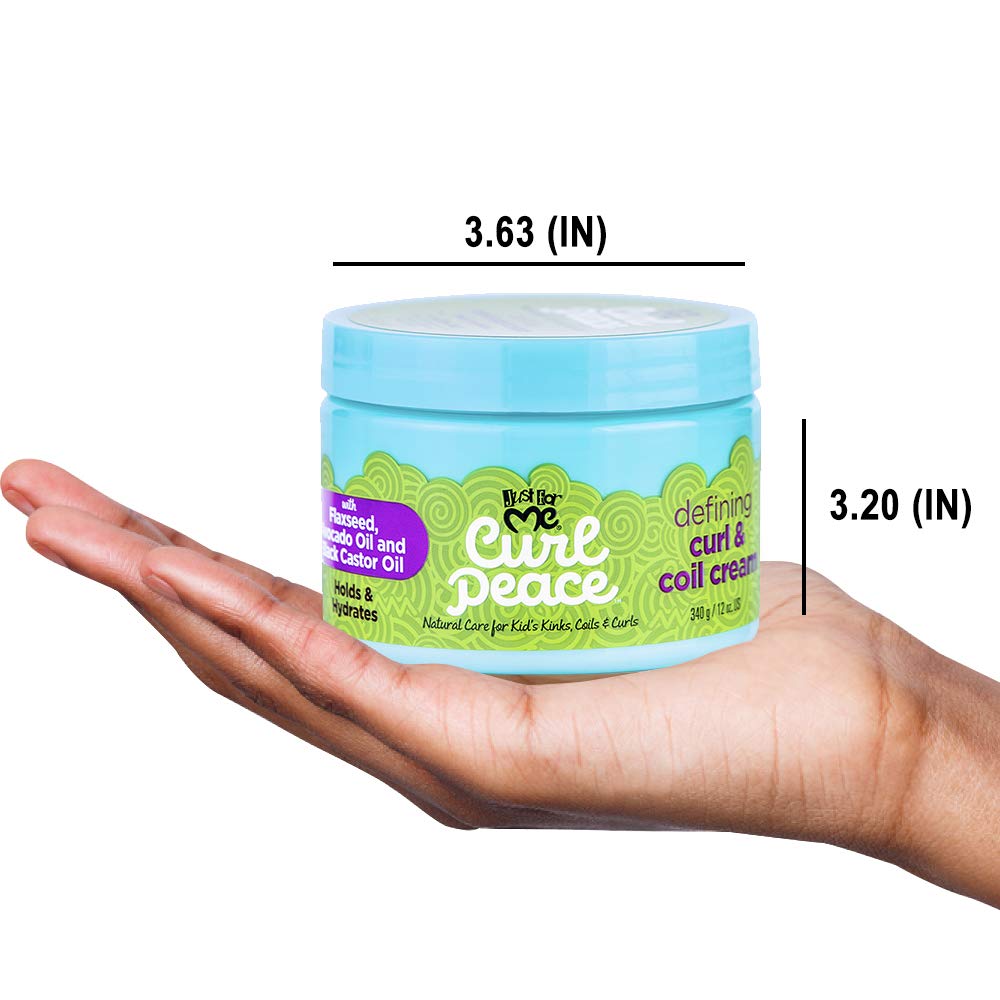 Just For Me Curl Peace, uso ideal para lavado y peinado diario.
