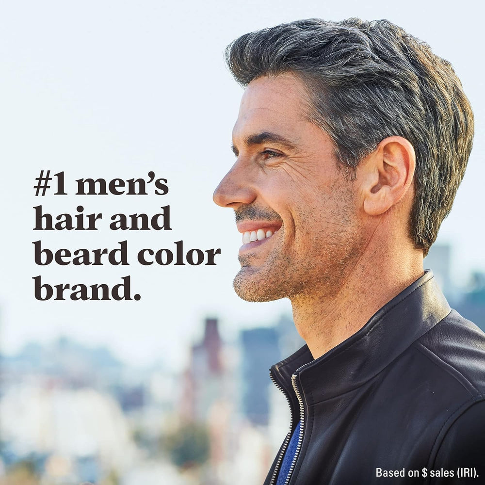 Just for Men Hair Color Touch of Gray cuidado posterior ligero y cómodo.