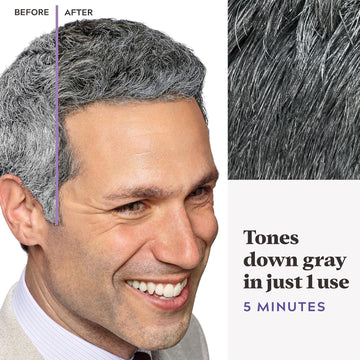 Just for Men Hair Color Touch of Gray Presentación 3-pack para uso en casa.