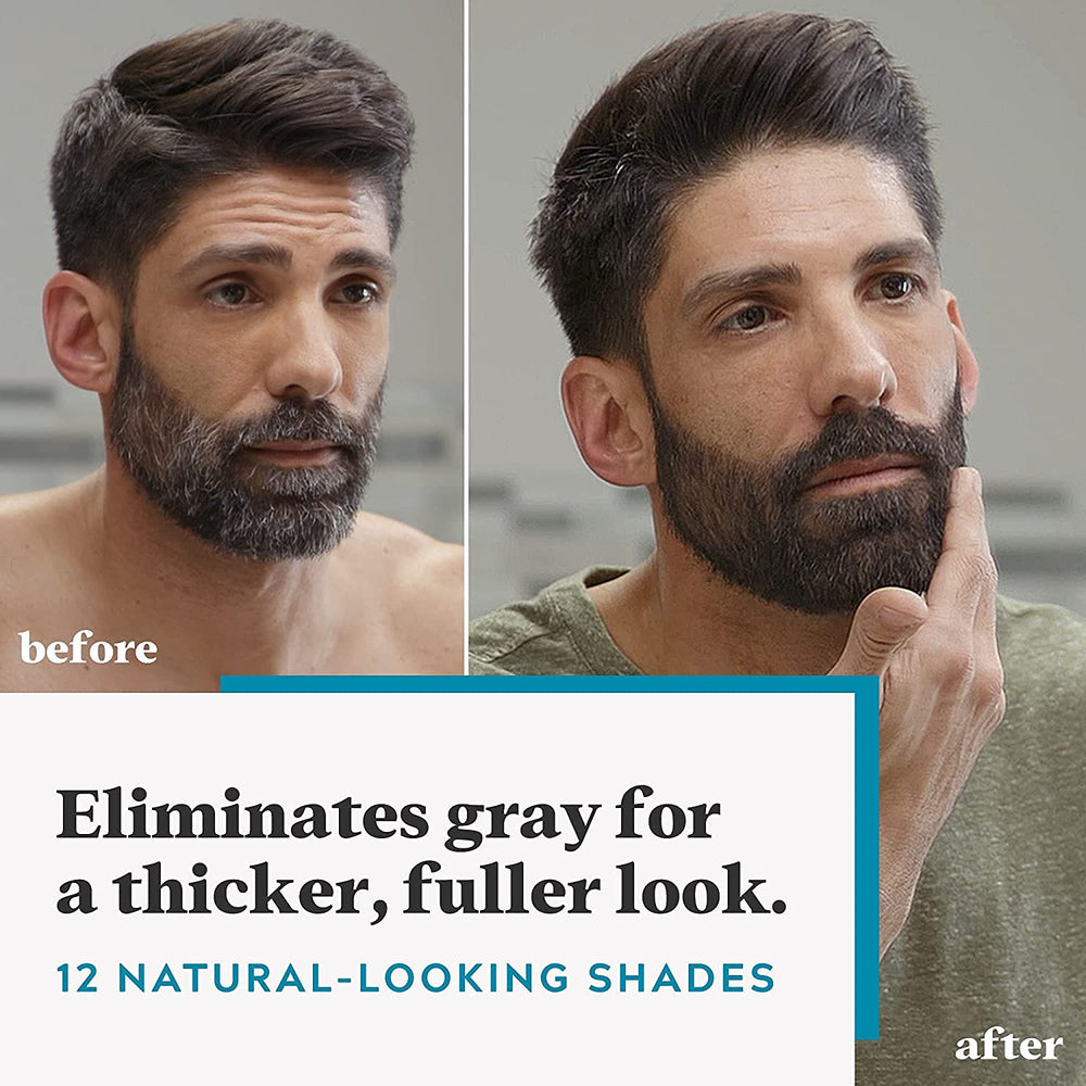 Just For Men Mustache & Beard aplicador-cepillo para aplicar color con precisión.