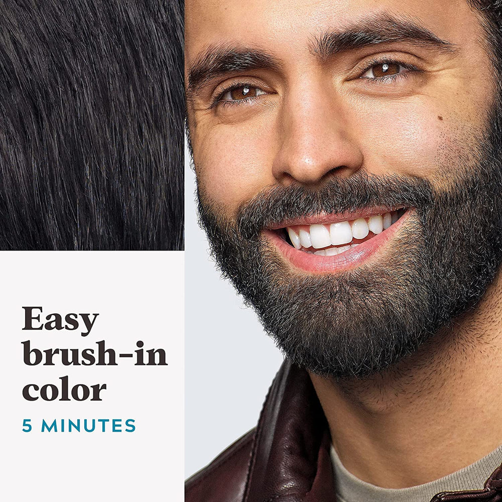 Fórmula con keratina, biotina y aloe para nutrir la barba.