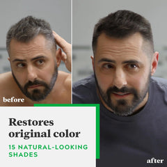 Just For Men Shampoo-In-Color: aplicador rápido para color uniforme en cinco minutos.