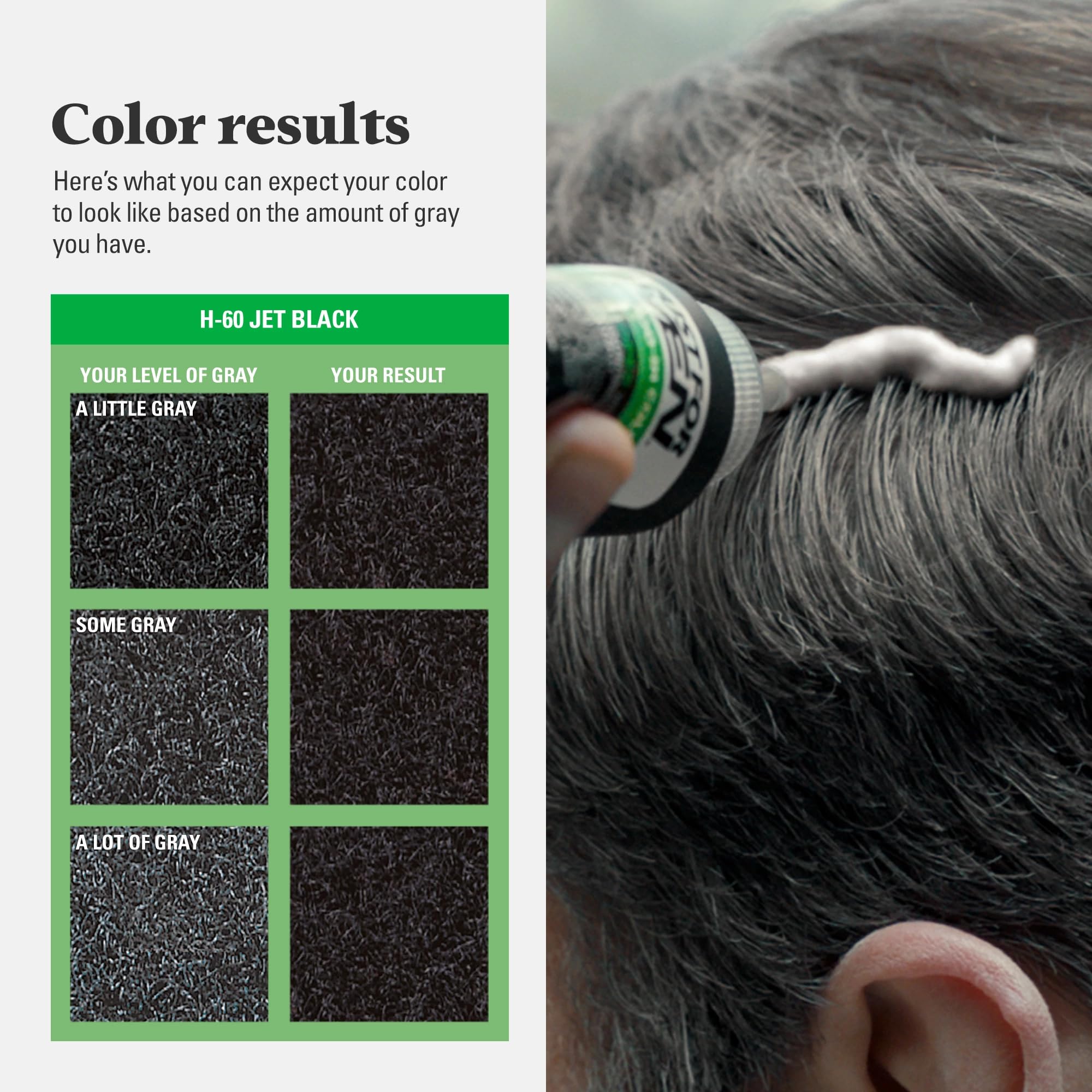 Just For Men Shampoo-In-Color: guantes incluidos para evitar manchas.