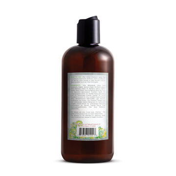 Detalle de textura suave del acondicionador para cabello gris Just Nutritive