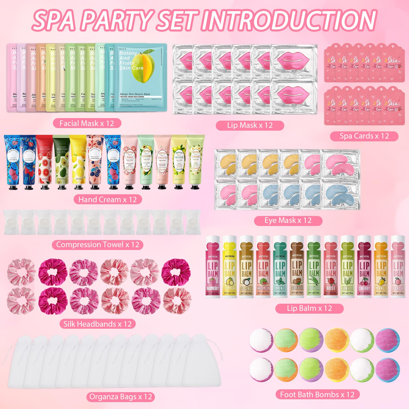 Jutqut spa party lip masks hydrate and pamper lips