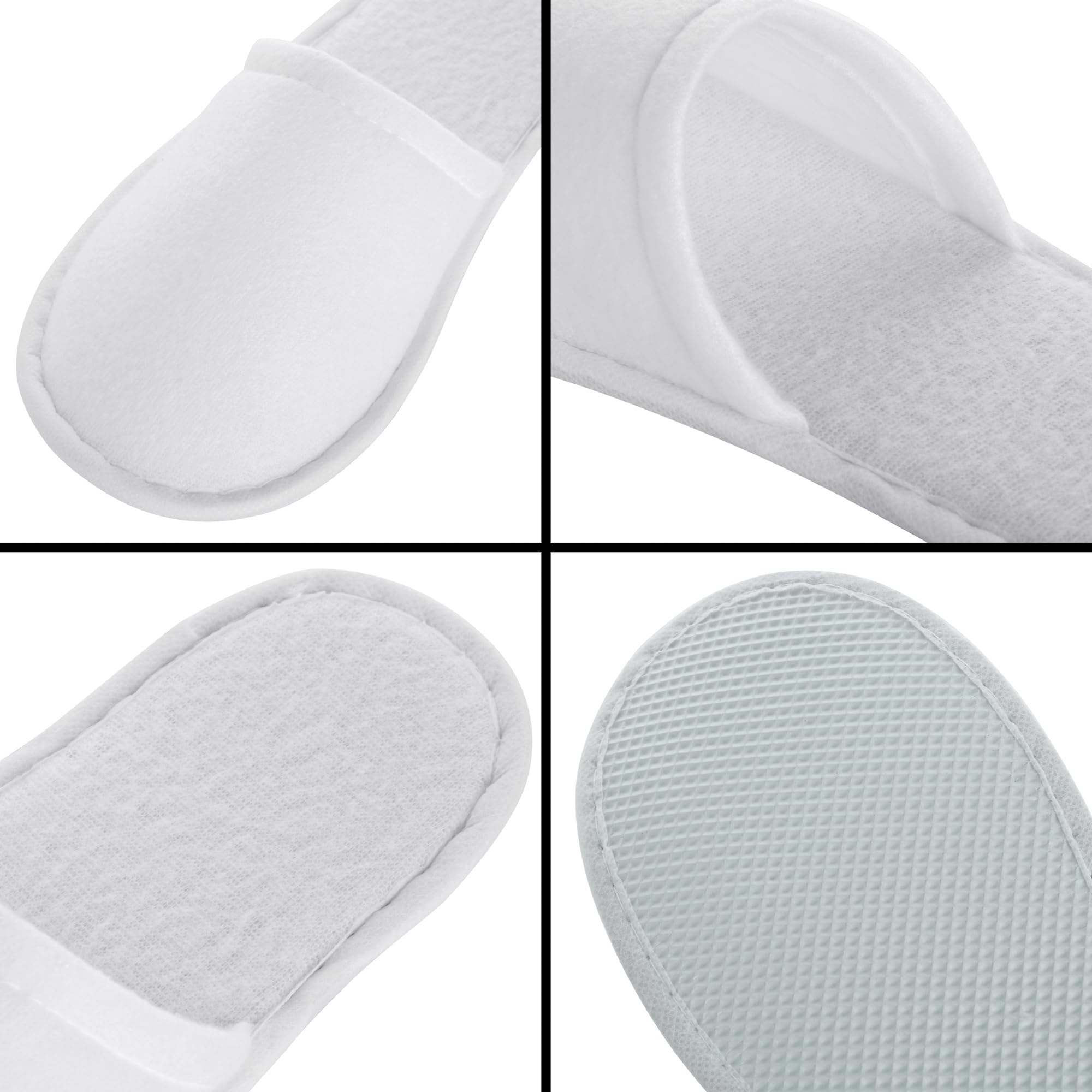 Paquete de 24 pantuflas Juvale para hoteles y eventos