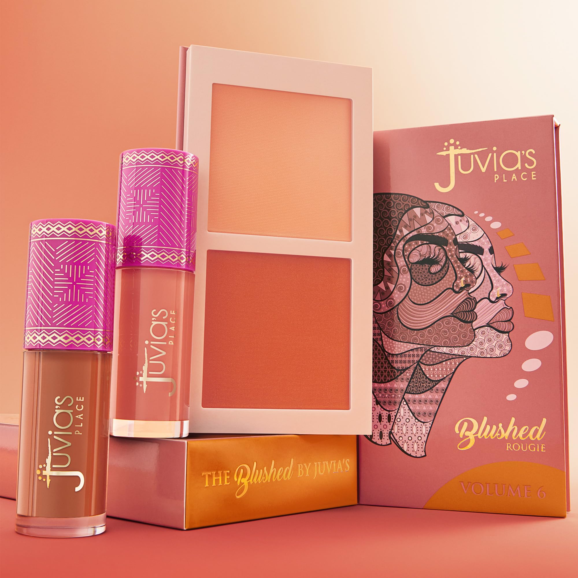 Juvia's Place Blushed Duo Blush se mantiene durante horas para un look fresco