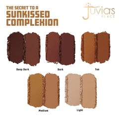 Juvia's Place Bronzed Duo: mezcla de dos tonos para mayor profundidad.