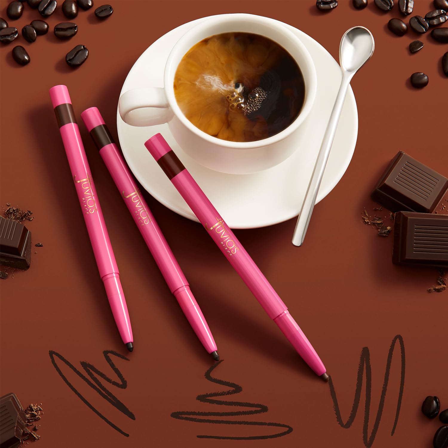 Day-to-night Coffee Bean shade suitable for natural or bold lip looks.