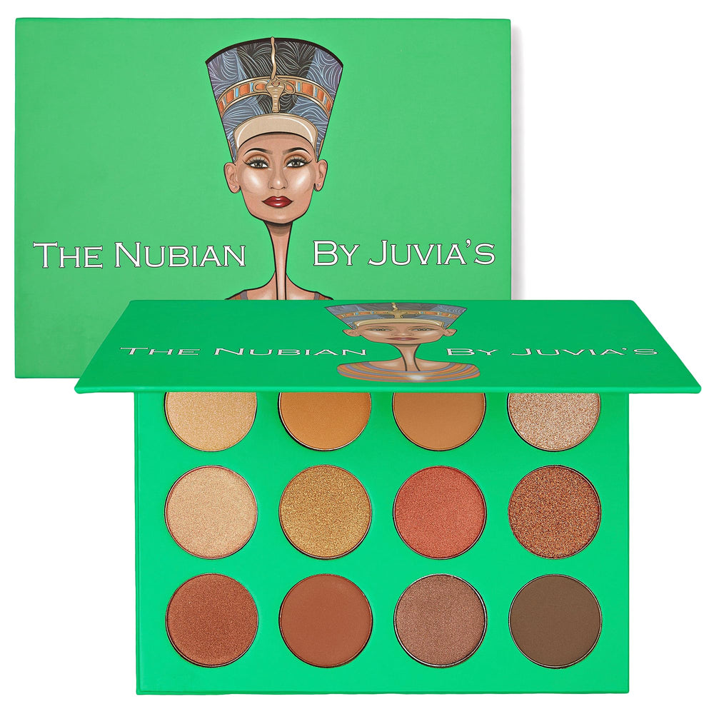 Juvia's Place Nubian paleta cerrada con tonos cálidos para looks versátiles.