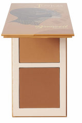 Juvia's Place Bronzed Duo Bronzer Tan con acabado mate suave para bronceado natural