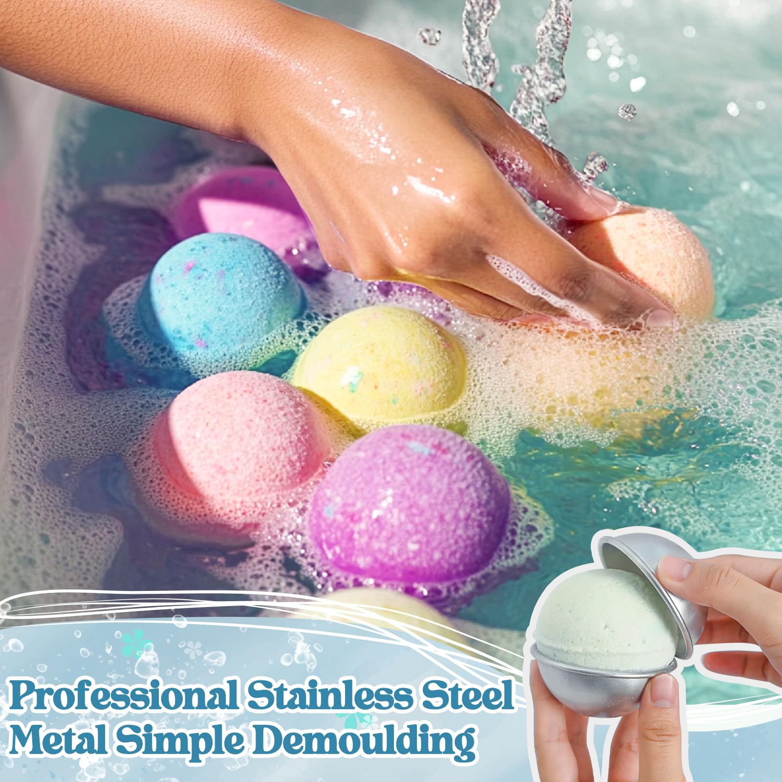 JUYRLE bombas de baño con juguetes sorpresa para niños.