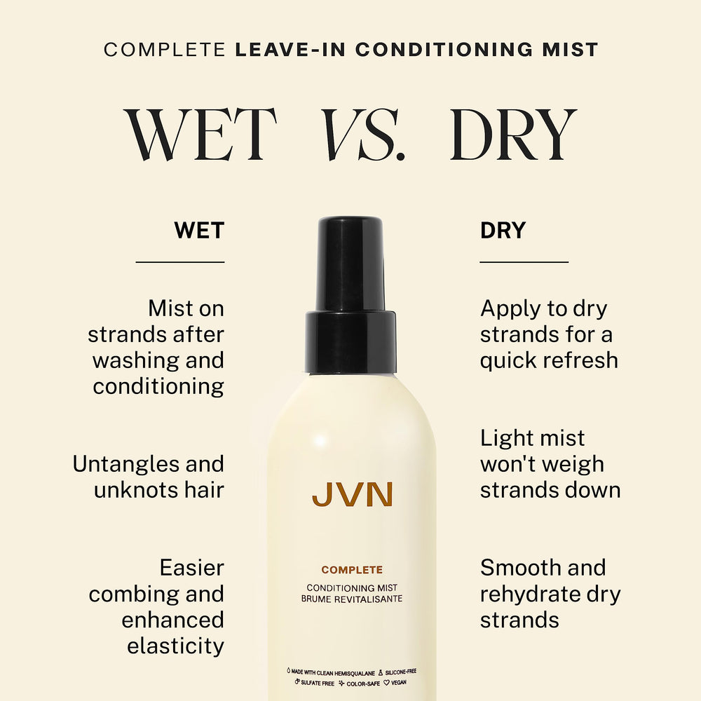 Etiqueta de JVN destacando proteccion UV y sin silicona