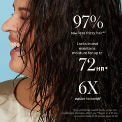 Aplicación en cabello con rociado ligero para desenredar