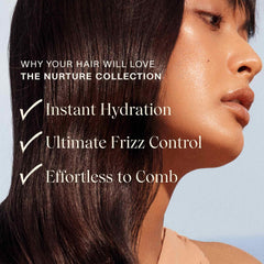Creamy texture of JVN conditioner showing instant hydration and shine.