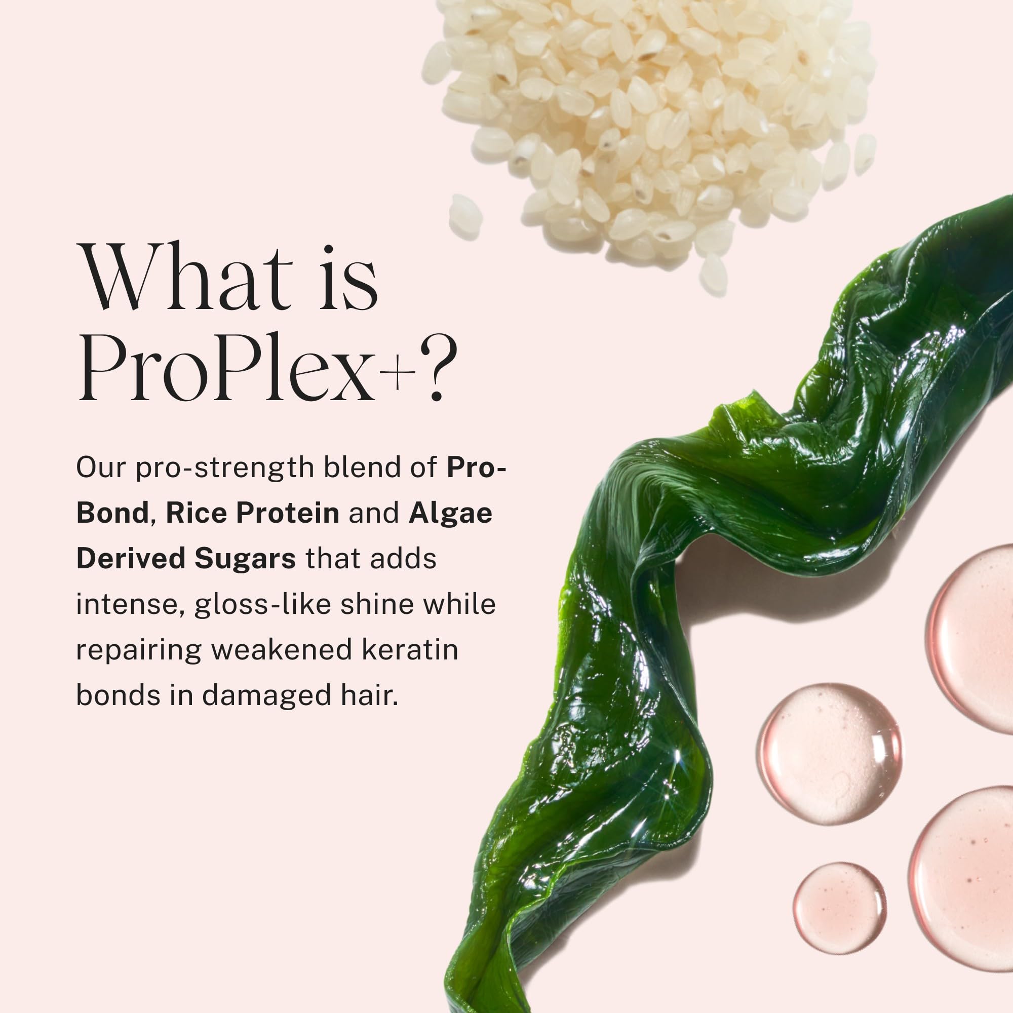 JVN Revive Bond Gloss – cheveux avant et après avec brillance et douceur.