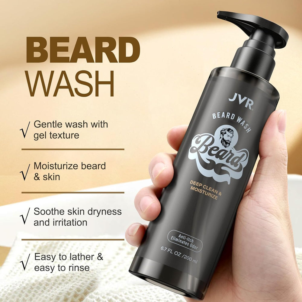Kit JVR con peine para peinado diario de la barba