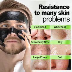 JVR mascarilla desprendible de carbón activado para limpieza profunda de poros.
