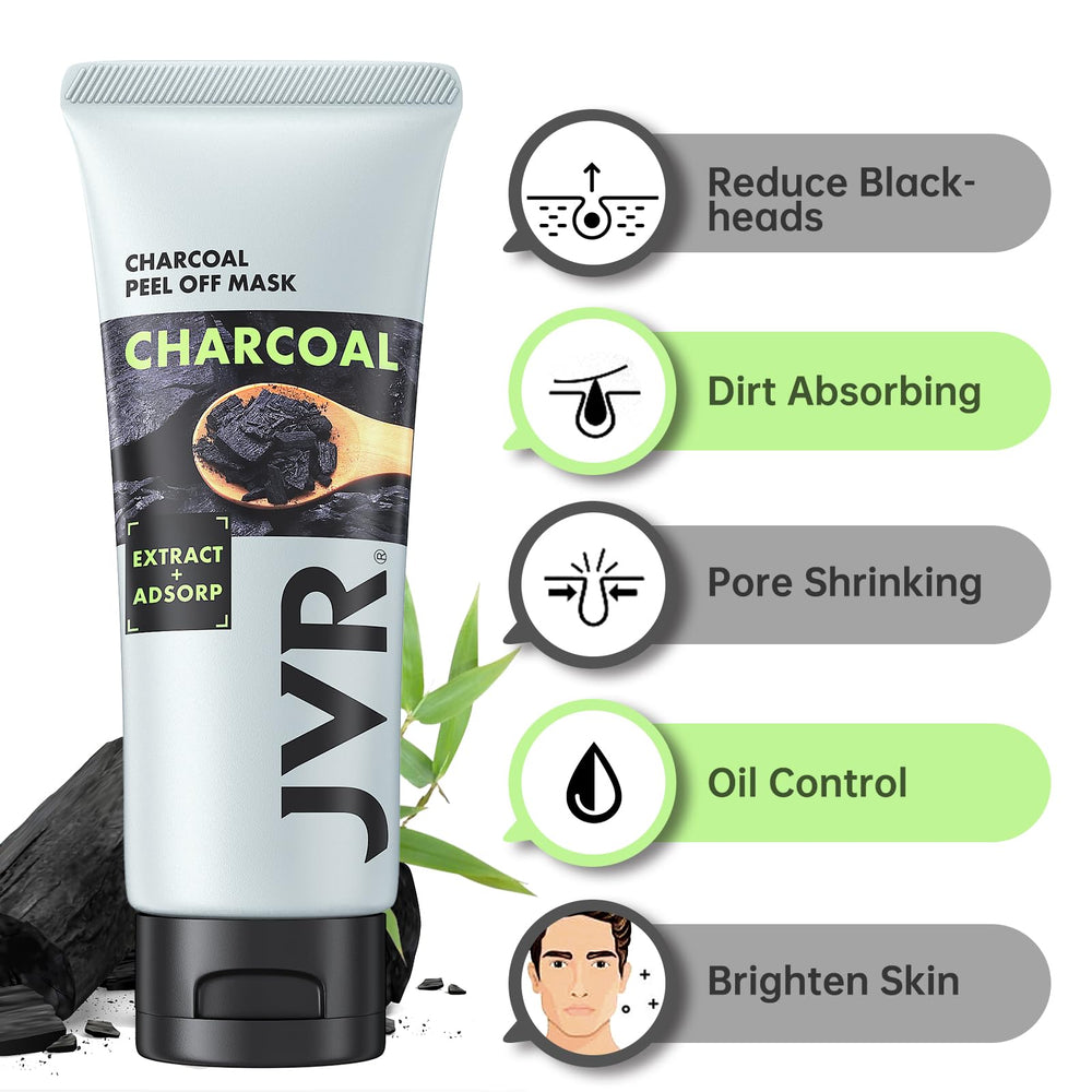 JVR mascarilla carbón activado desprendible para puntos negros.