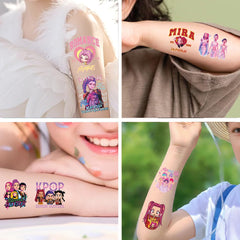 Conjunto de tatuajes azules JXJMYU de alta calidad para fiestas