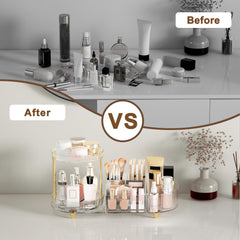 Jywantful compartimentos para cosméticos, brochas y esmaltes en orden