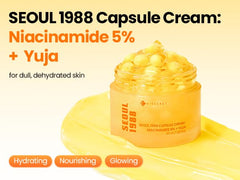 K-SECRET Seoul 1988 dual-texture cream gel delivering balanced hydration.