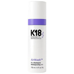 K18 AirWash Champú en Seco, botella de 4 onzas, frescura sin aerosol